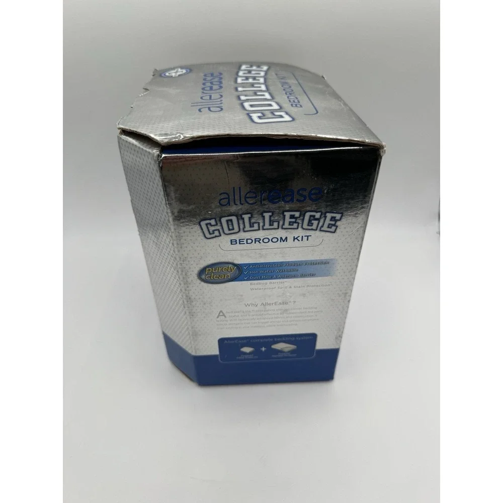 BRAND NEW Allerease College Bedroom Kit (Dorm Rooms) Twin Twin XL 2-Piece Set - Picture 5 of 5